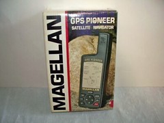 Magellan GPS Pioneer Satellite Navigator Model #63000 W/Box & Instruction Manual
