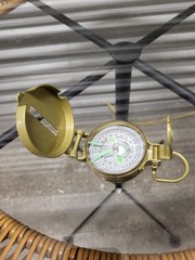 VINTAGE “LIQUID FILLED” LENSATIC COMPASS