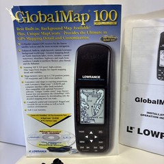 Tested Working Lowranc Globalmap 100 Plus GPS Receiver with Box Manual and More!
