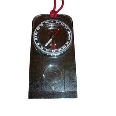 Silva Explorer Baseplate Compass with Magnifier and Lanyard for Hiking Camping