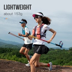 Carbon Fiber Folding Trekking Pole Ultralight Quick Lock Hiking Stick