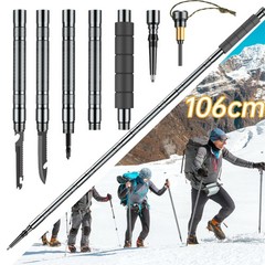Aluminum Ultralight Trekking Poles Walking Cane Outdoor Camping Hiking Stick New