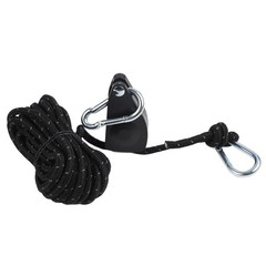 Metal Pulley Regulator 6pcs Outdoor Tent Fixer with Reflective Rope Kit