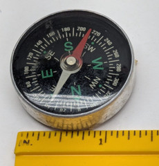 Vintage Survival Pocket Button Compass For Hiking Camping Tool