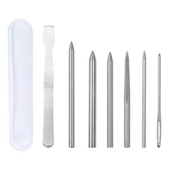 Stainless Steel Para cord Stitching Needles Set for DIY Craft Bracelet Making