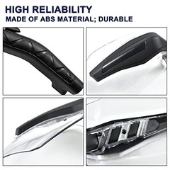Transparent Handguards Protector Wind Deflector for Ski-Doo REV Gen5 / Gen4 /