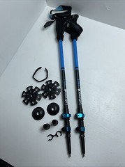 Carbon Fiber Trekking Poles – Collapsible Telescopic Walking Stick 2 Piece Set