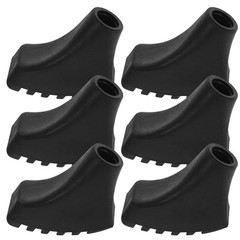 6 Pcs Rubber Tips Replacement Hiking Pole Tips Trekking Pole Cane Foot Cover