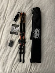 Trekking Poles Hiker Hunger Outfitters Adjustable Collapsible Brand New