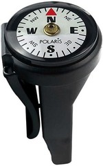 POLARIS Waterproof Micro Compass Series/Watchband or EDC Size, Black