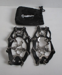 Kahtoola Microspikes Footwear Traction Snow Ice Trail Hiking Crampons Size Small
