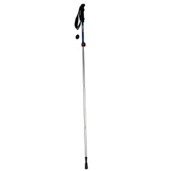 Weanas Silver Blue 1Pc Ultralight Adjustable Folding Collapsible Trekking Pole