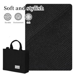 Stylish Corduroy Women’s Handbag – Vintage Design, Versatile & Practical Black