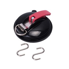 Vacuum Suction Cup with S Hook for Outdoor Camping Tent and Car Accessories
