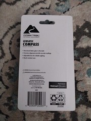 OZARK TRAIL LENSATIC COMPASS, BLACK