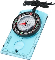 Kids & Adults Magnetic Hiking Compass for Wilderness Navigation & Camping