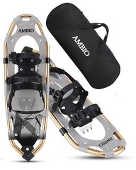 Ambio 821 Snowshoes – 21 in. 70-150 lbs with Carrying Case