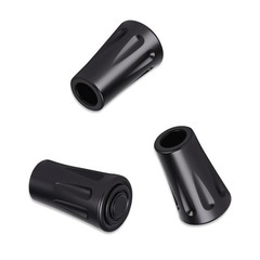 8Pcs Walking Stick Tips, Trekking Pole 1.5*0.9in Black