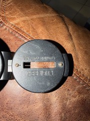 Vintage Metal Lensatic Compass – Liquid Filled – Made in Japan – Free Shipping!
