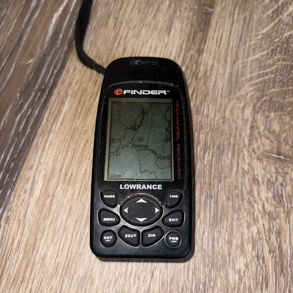 Lowrance handheld i Finder Gps 12 channel receiver