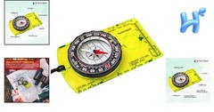 Advanced Scout Compass with 360° Rotating Bezel – Essential Survival Gear