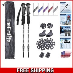 Packable Ultralight Trekking Poles with Anti-Shock: Perfect for Hiking & Travel