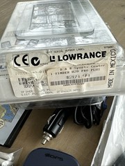 Lowrance IFINDER H2O+ HandHeld Mapping GPS 128mb Card Software CD Manual & More