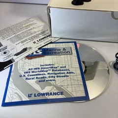 Tested Working Lowranc Globalmap 100 Plus GPS Receiver with Box Manual and More!