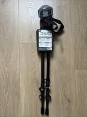 QUEST Telescoping Aluminum Trekking Poles in Black 26″ to 54″ CEH03044 New