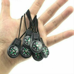 200pcs Mini Portable Compass Survival Hiking Camping Direction Military Tactical