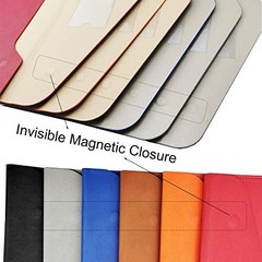 PU Leather File Folder Document Holder Waterproof Portfolio Envelope A4 Black