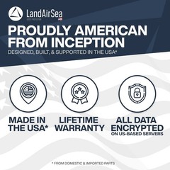LandAirSea 54 GPS Tracker – Made in the USA from Domestic & Imported Parts. L…