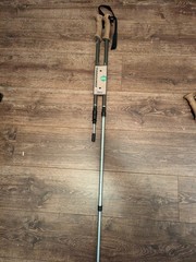 Komperdell Hiking Poles Green Rambler Cork, NEW with invoice