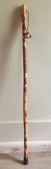 37 inch Whistle Creek Wooden Hiking Stick ~ Wood Walking Cane