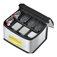 Protective Fireproof Explosionproof Battery Storage Bag Large Capacity Design