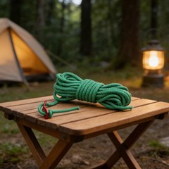 Adjustable Rope Camping Trips Night Visibility Feature For Outdoor Activities