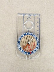 Vintage Silva System Precision Compass Type 3 Explorer III Clear Made in Sweden