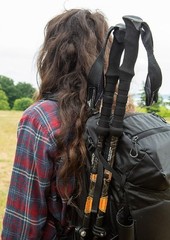Lightweight Aircraft-Grade Aluminum Trekking Poles W/ Extended Down Grip Plus