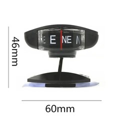 LC35 Vehicle Compass Car Ornament with Suction Cup & Sticker, LC35