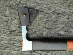 Walking Stick AXE | ROSE Wood Handle, Carbon Steel | Best Gift For Grand Parents