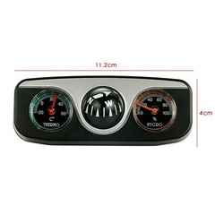 3 in 1 Car Dashboard Thermometer Navigation Compass Ball for Boat Marine Truck