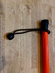 Hike Spike Walking Hiking Neon Orange 6” Spike 21” Long PROTECT YOURSELF!
