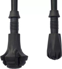 8Pcs Replacement Rubber Tips Set for Trekking Pole Walking Hiking Sticks Tips