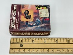 Vintage WFS Engineers Lensatic Compass No. 114 w/ Box Instructions Scouts Hunter