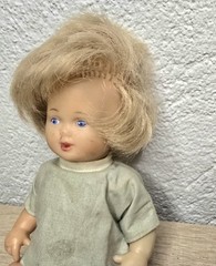 Play doll vinyl doll Schildkröt doll 17 cm collector original Vintage