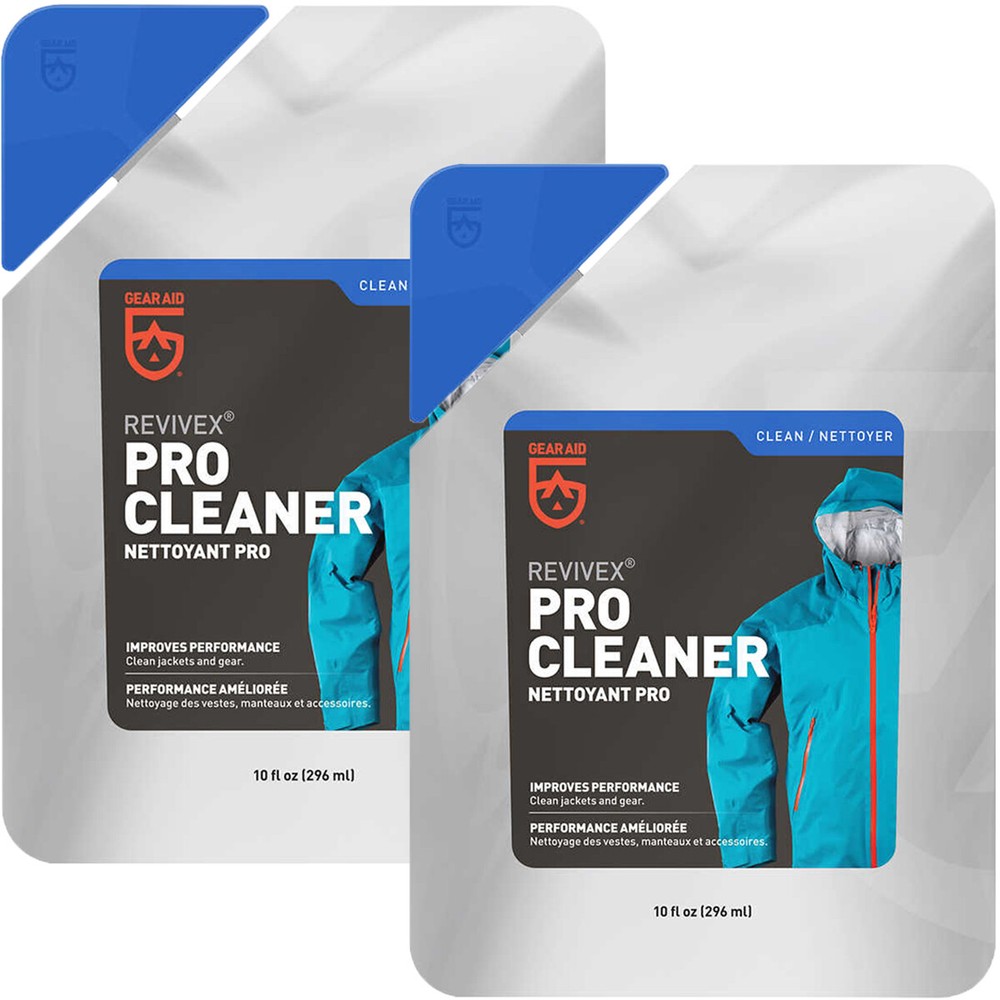 Gear Aid Revivex 10 oz. Outerwear Pro Cleaner – 2-Pack