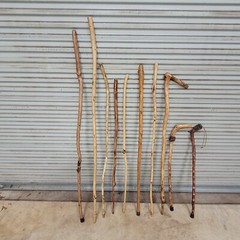 MANY NEW WALKING STICKS HIKING CAMPING STICKS CEDAR PINE EACH ONE CUSTOM MADE