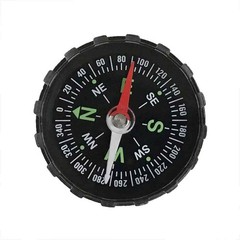 2 Pack Outdoor Survival Compass for Hiking Camping Navigation Travel Pocket