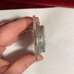 Vintage Liquid Free Dry Silva System Pocket Compass La Porte Indiana Directional