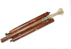 Designer Walking Cane Wooden trekking Walking Stick Shiny Brass Handle Knob Gift